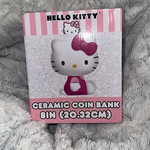 Hello Kitty Ceramic Coin Bank
